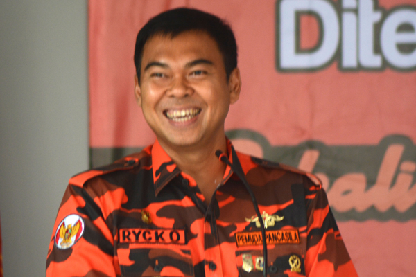 Ketua MPW Pemuda Pancasila Lampung Rycko Menoza SZP
