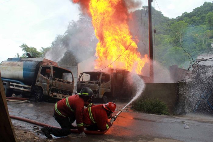 Ilustrasi kebakaran di Bandarlampung. (Lampungnews.com/El Shinta)
