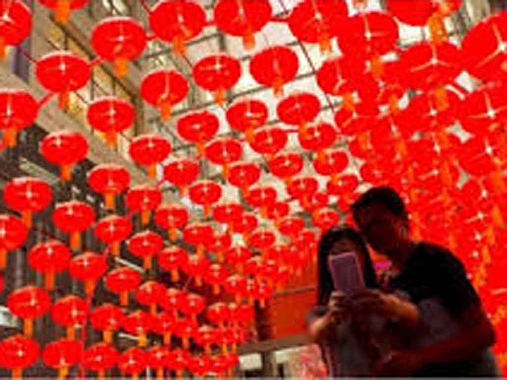 Ilustrasi pasangan kekasih tahun baru China © turner.com