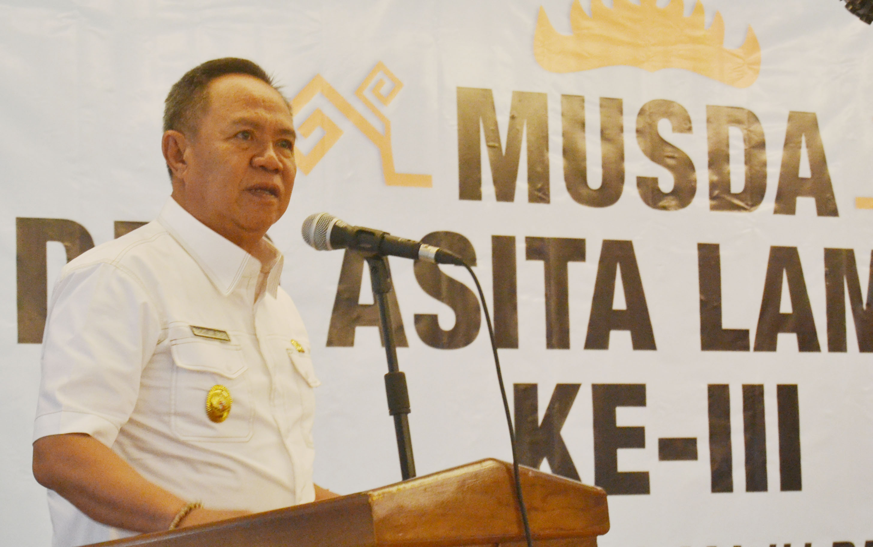 Wakil Gubernur Lampung  Bachtiar Basri. Foto binpers.com