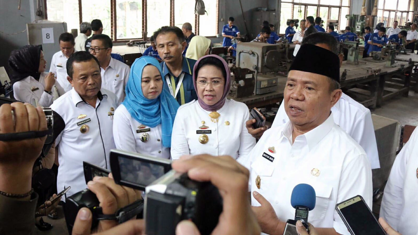 Wakil Gubernur Lampung Bachtiar Basri. (Lampungnews/Davit)