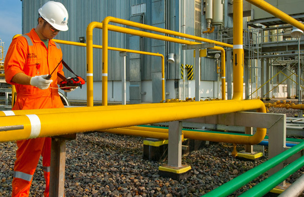 Ilustrasi Petugas memperbaiki jaringan gas milik PT PGN (dok PGN)