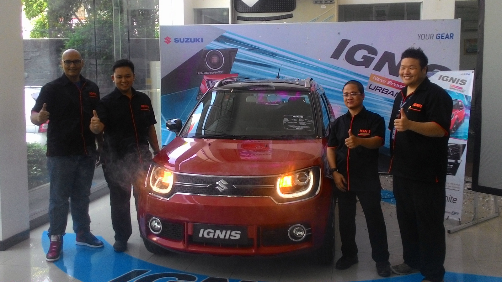 Suzuki Ignis. (Lampungnews/Davit)