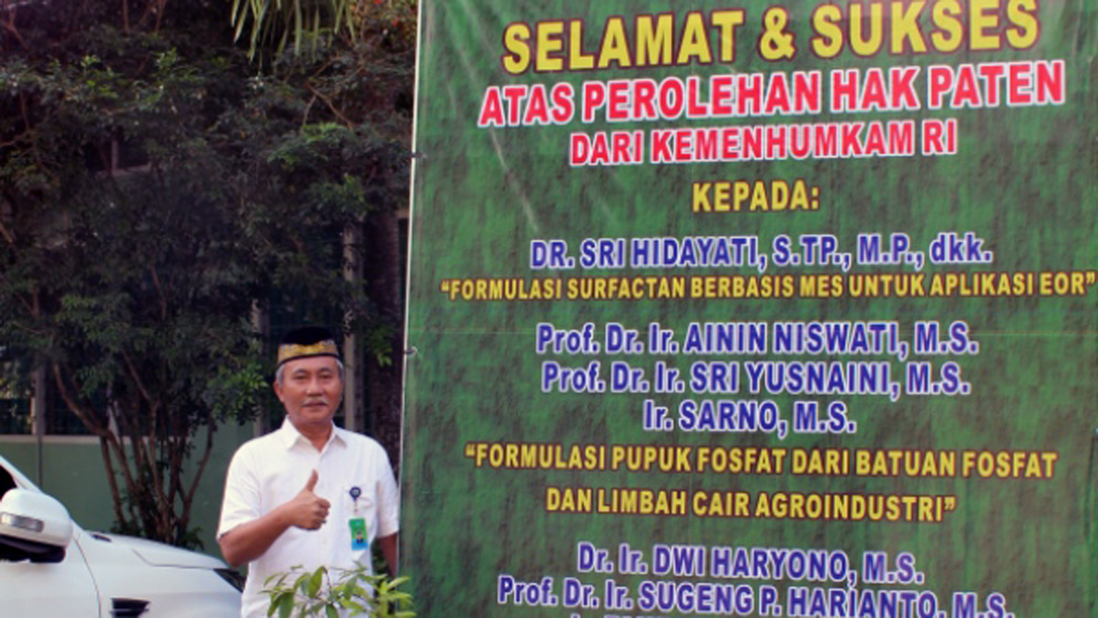 Dekan Fakultas Pertanian, Irwan S Banuwa. (Lampungnews/Michella)