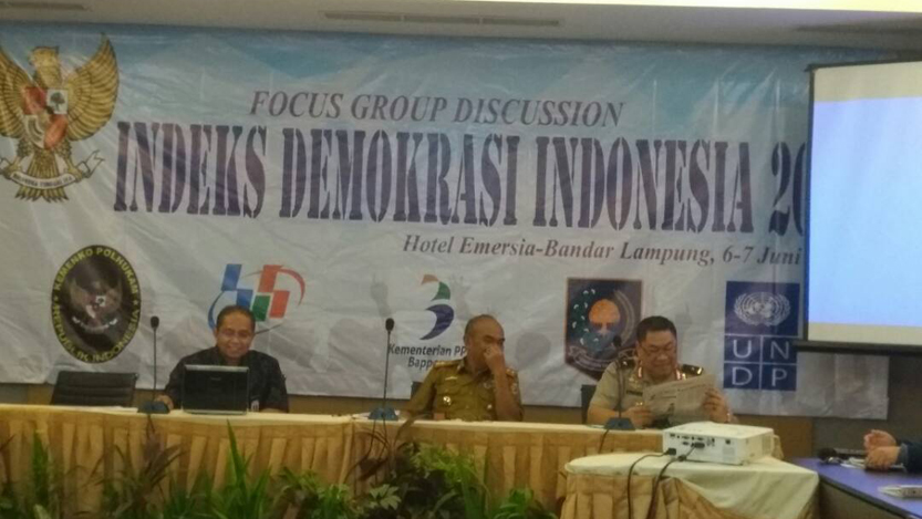 FGD Indeks Demokrasi Indonesia. (Ist)