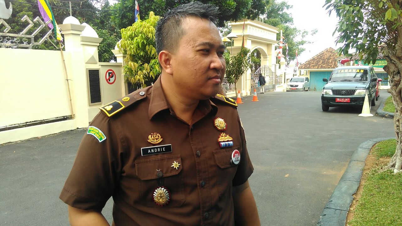 Kasi Intelijen Kejari Bandarlampung, Andrie W Setiawan. (Lampungnews/Adam)