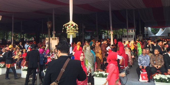 Suasana Istana Negara jelang upacara HUT RI ke-72.(merdeka.com)