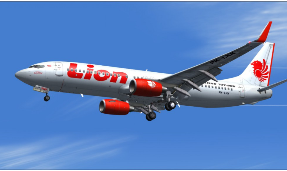 Ilustrasi Pesawat Lion Air (tiketlionair.com)