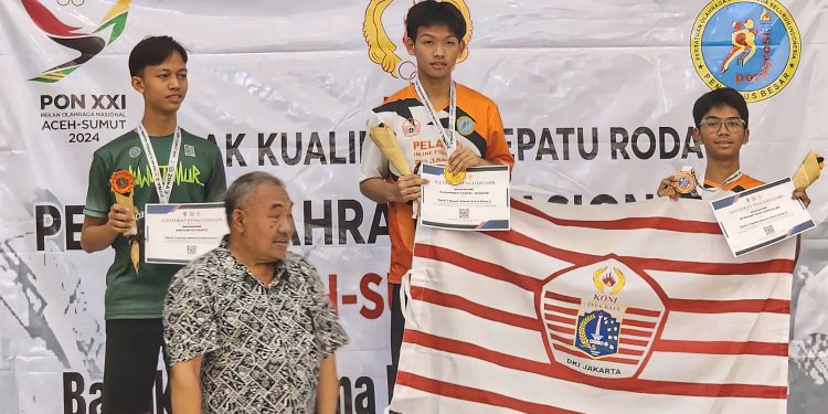 Atlet Sepatu Roda Freestyle DKI Jakarta Raih Emas Spektakuler di Babak Kualifikasi PON XXI
